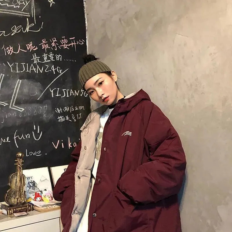 Women’s Velvet Lined Jacket – Casual & Loose Fit