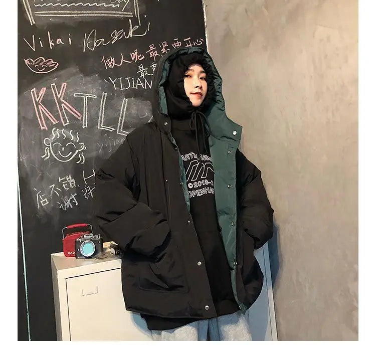 Women’s Velvet Lined Jacket – Casual & Loose Fit