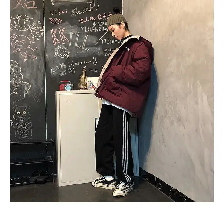 Women’s Velvet Lined Jacket – Casual & Loose Fit