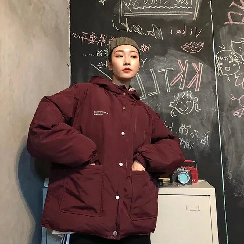 Women’s Velvet Lined Jacket – Casual & Loose Fit