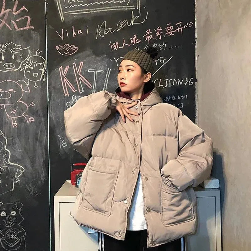 Women’s Velvet Lined Jacket – Casual & Loose Fit