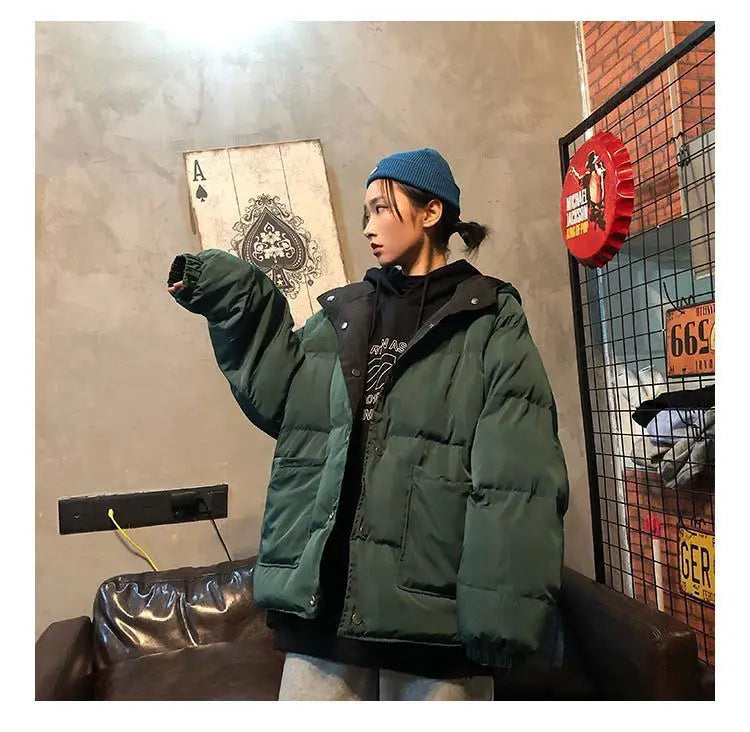 Women’s Velvet Lined Jacket – Casual & Loose Fit