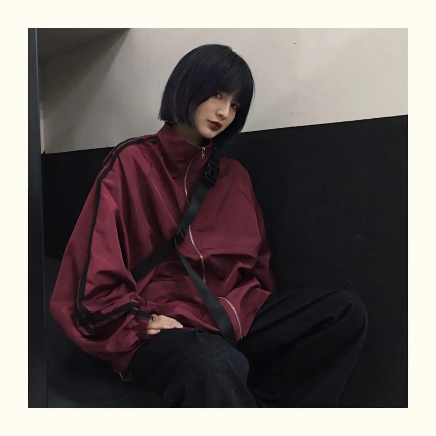 Women’s Lightweight Jacket – Retro Couple Style