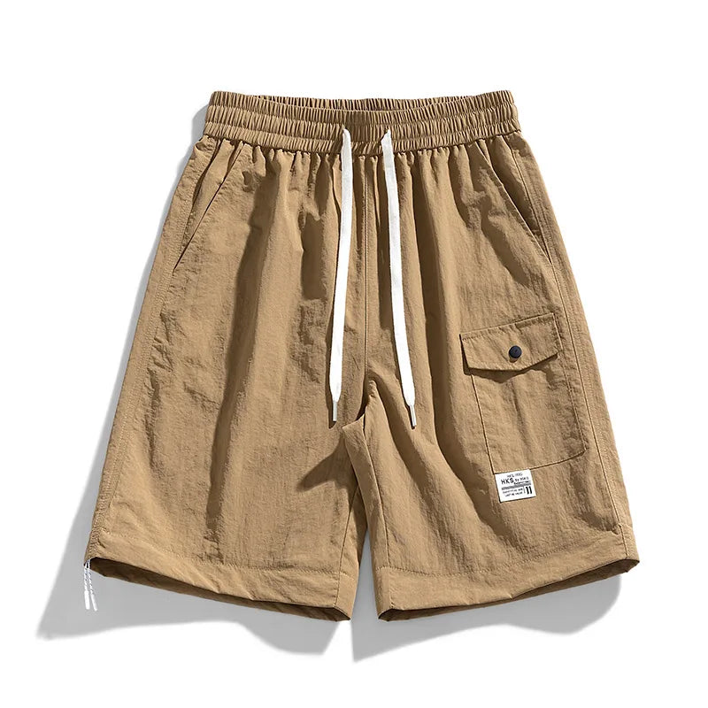 Summer Plus Size Quick-Dry Shorts – Oversized Fit