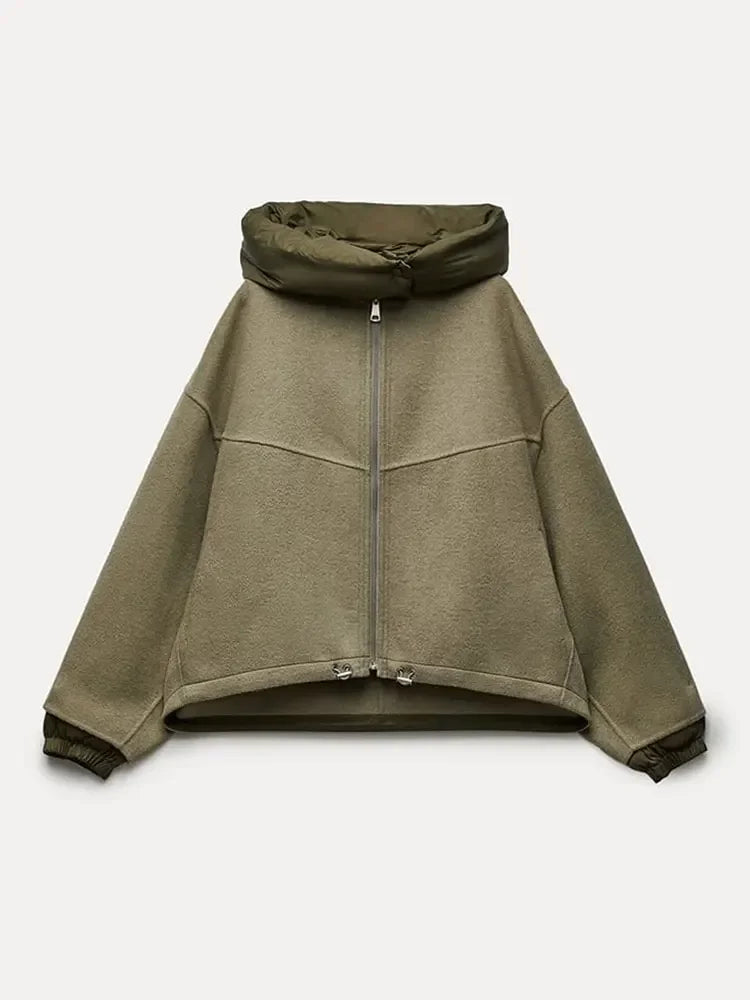 Oversized Zipper Hoodie – Women’s Warm Streetwear