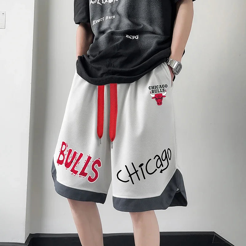 Men’s Oversized Basketball Shorts – Quick Dry & Breathable