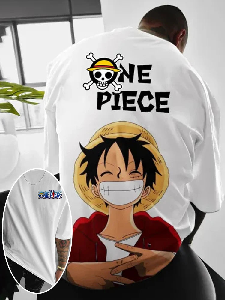 One Piece Luffy 3D Tee – Adult & Kids