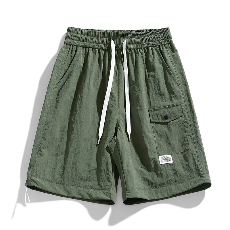 Summer Plus Size Quick-Dry Shorts – Oversized Fit