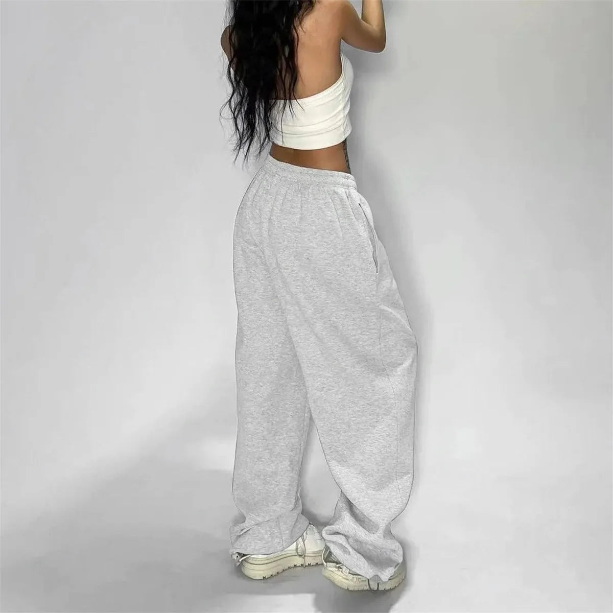 Women's High Waist Joggers – Y2K Street Style