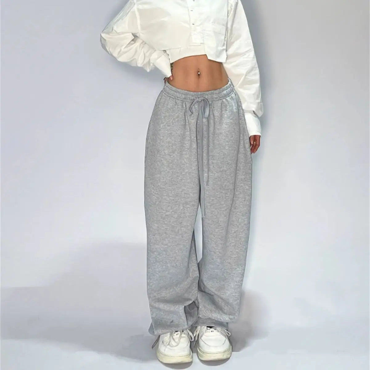 Women's High Waist Joggers – Y2K Street Style