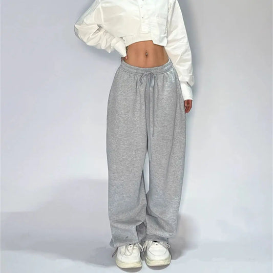 Women's High Waist Joggers – Y2K Street Style