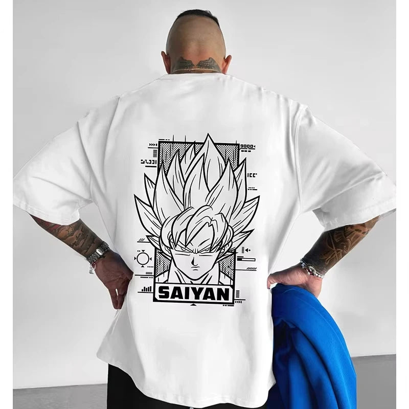 Super Saiyan Cotton T-Shirt – Casual Summer Wear