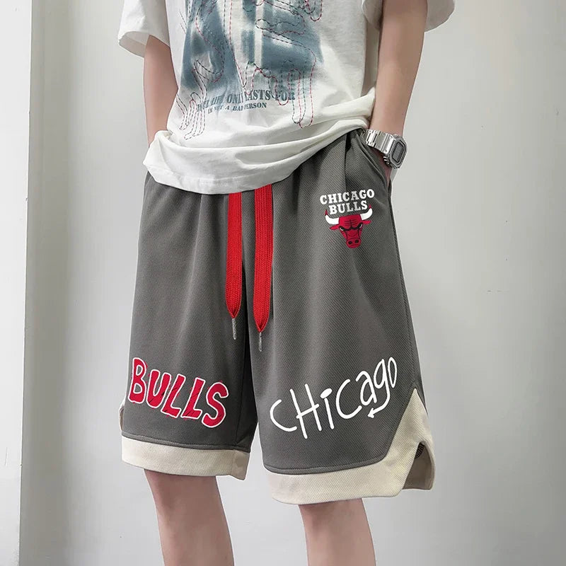 Men’s Oversized Basketball Shorts – Quick Dry & Breathable