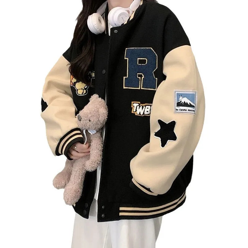 Women's Retro Varsity Jacket – Autumn/Winter