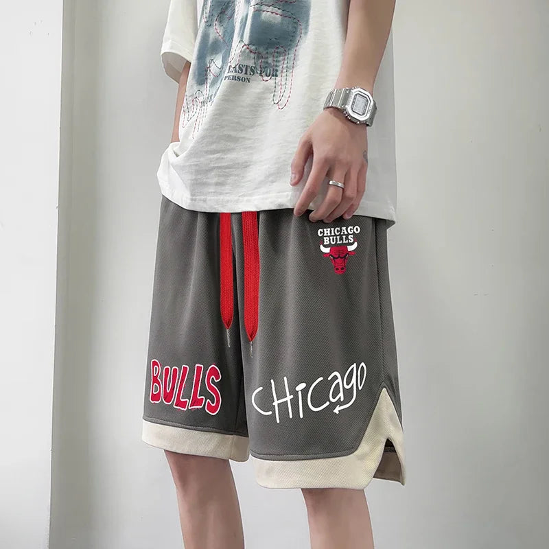 Men’s Oversized Basketball Shorts – Quick Dry & Breathable