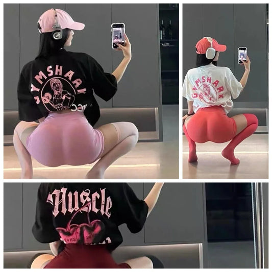 Women’s Harajuku Tee – Sporty & Relaxed