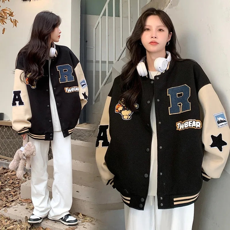 Women's Retro Varsity Jacket – Autumn/Winter