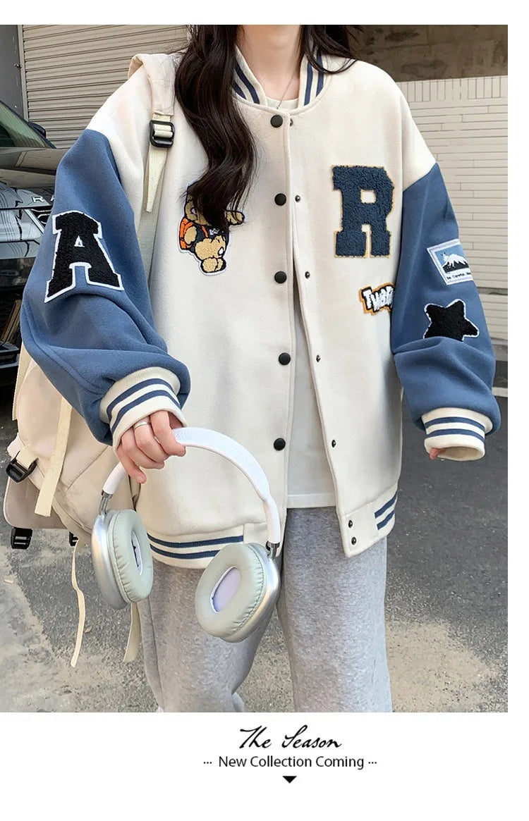 Women's Retro Varsity Jacket – Autumn/Winter