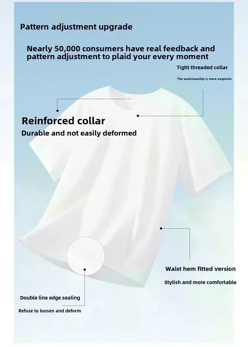 Women’s Loose Fit T-Shirt – High Quality Cotton