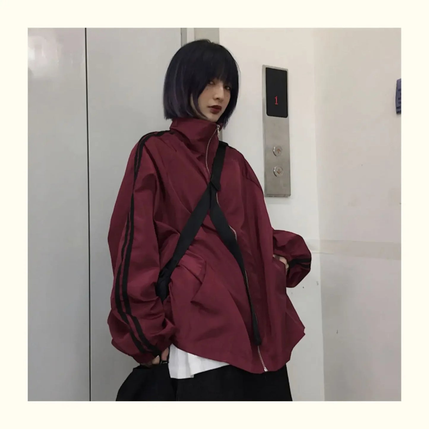 Women’s Lightweight Jacket – Retro Couple Style