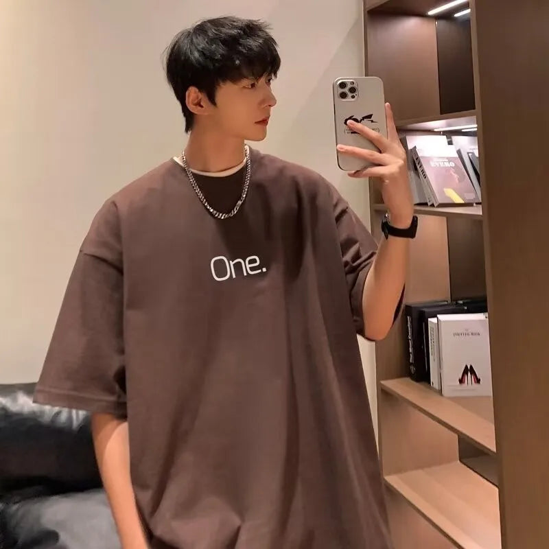 Unisex Oversized Tee – Meaningful Letter Print