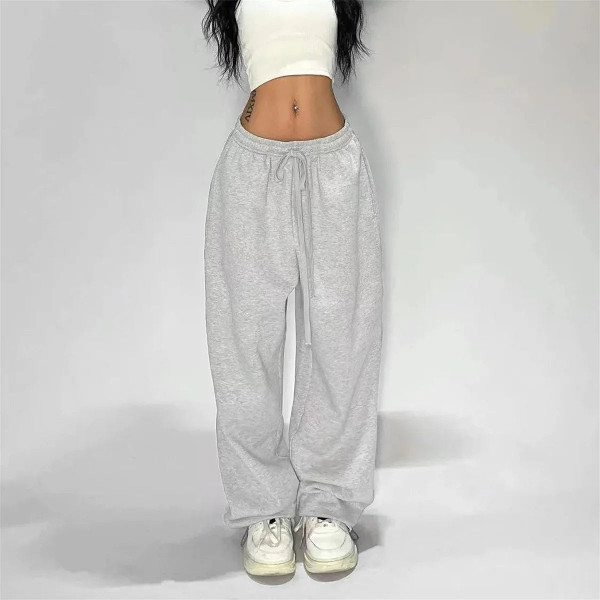 Women's High Waist Joggers – Y2K Street Style