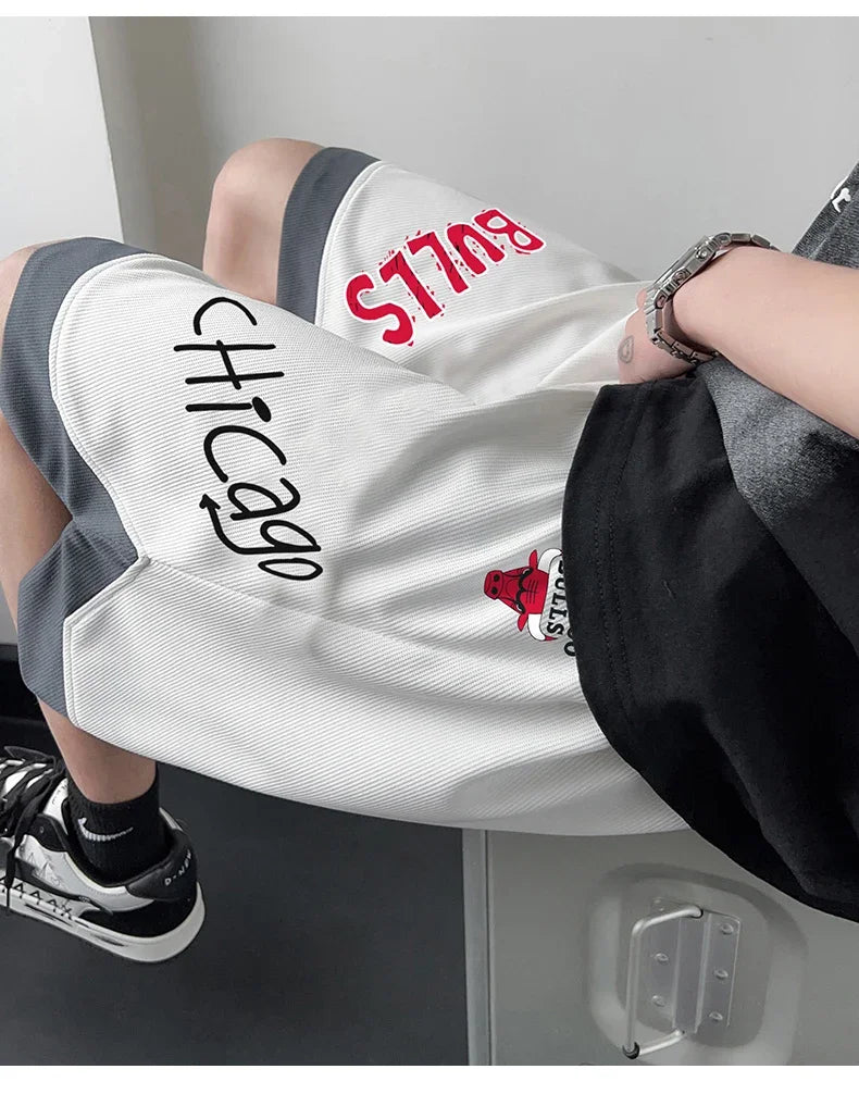 Men’s Oversized Basketball Shorts – Quick Dry & Breathable