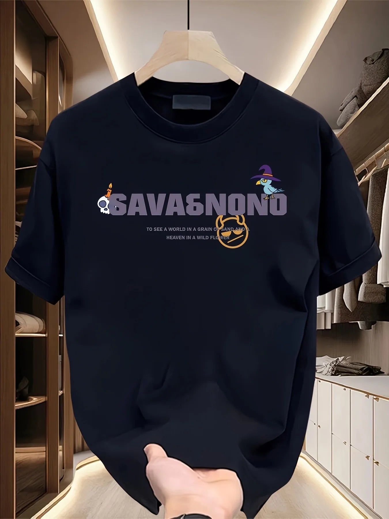 Men’s Heavyweight Cotton Graphic Tee – Breathable & Comfy