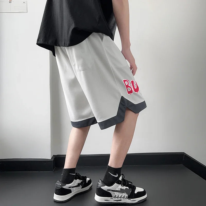 Men’s Oversized Basketball Shorts – Quick Dry & Breathable
