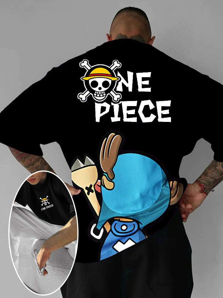 One Piece Luffy 3D Tee – Adult & Kids
