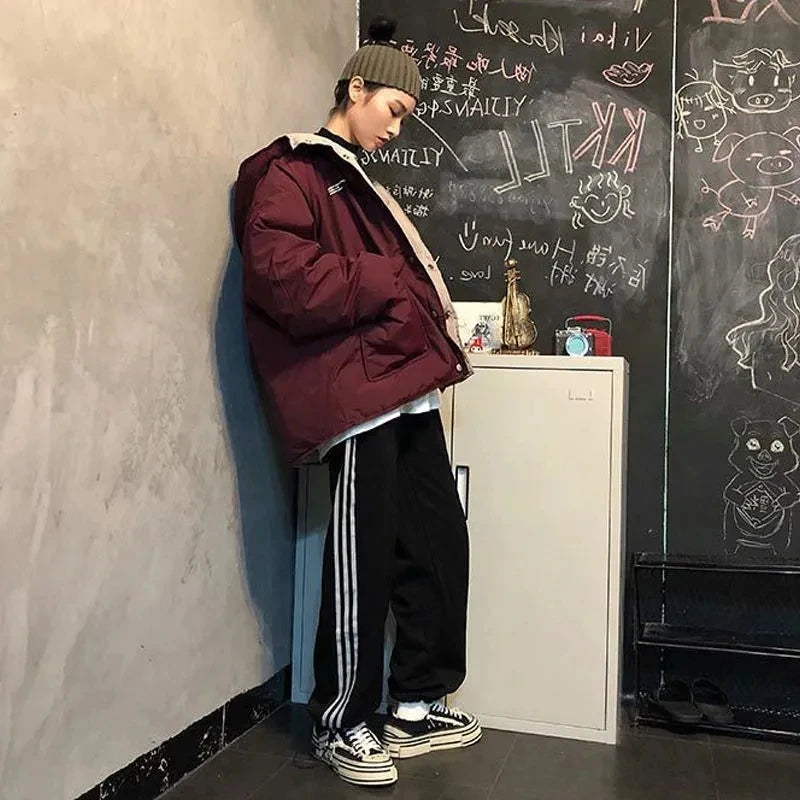 Women’s Velvet Lined Jacket – Casual & Loose Fit