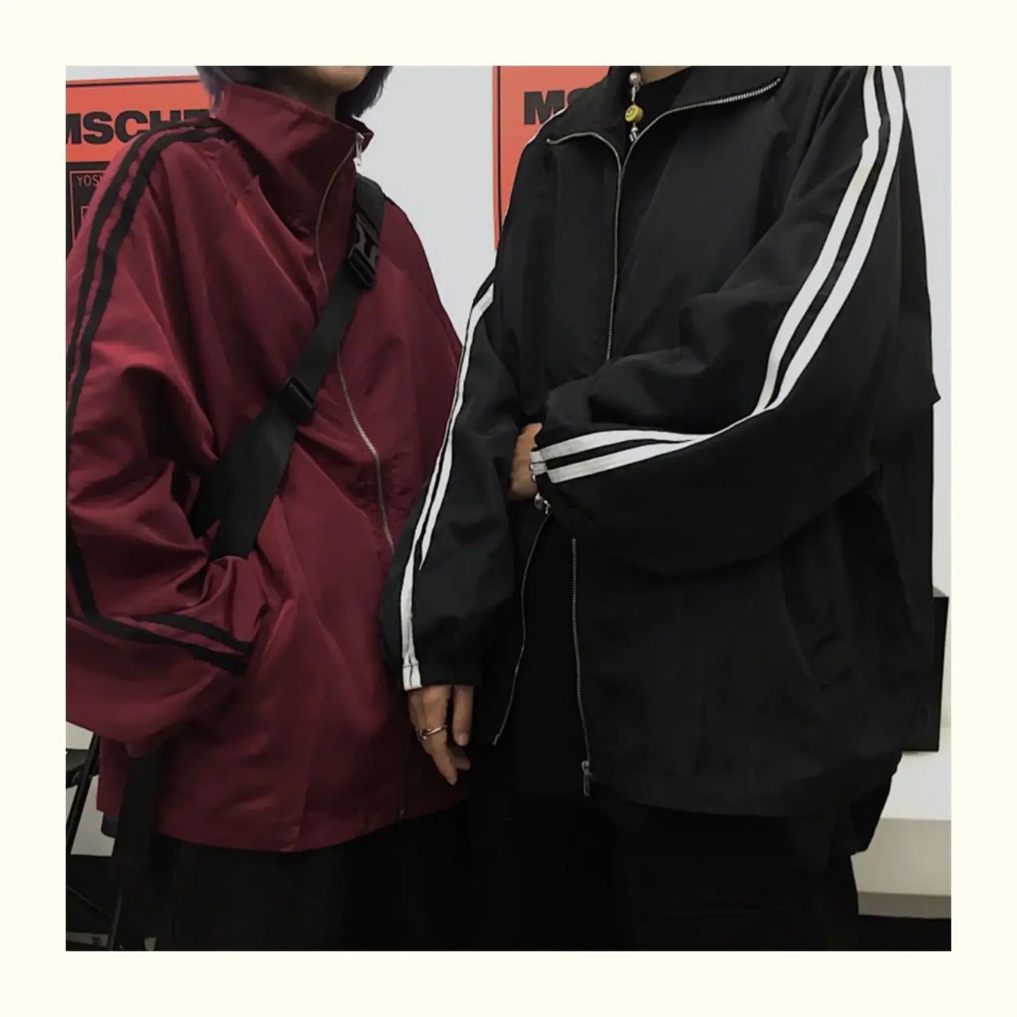 Women’s Lightweight Jacket – Retro Couple Style