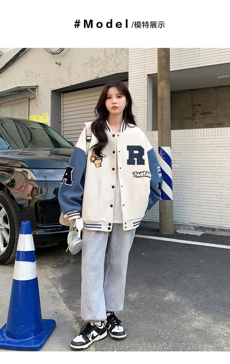 Women's Retro Varsity Jacket – Autumn/Winter