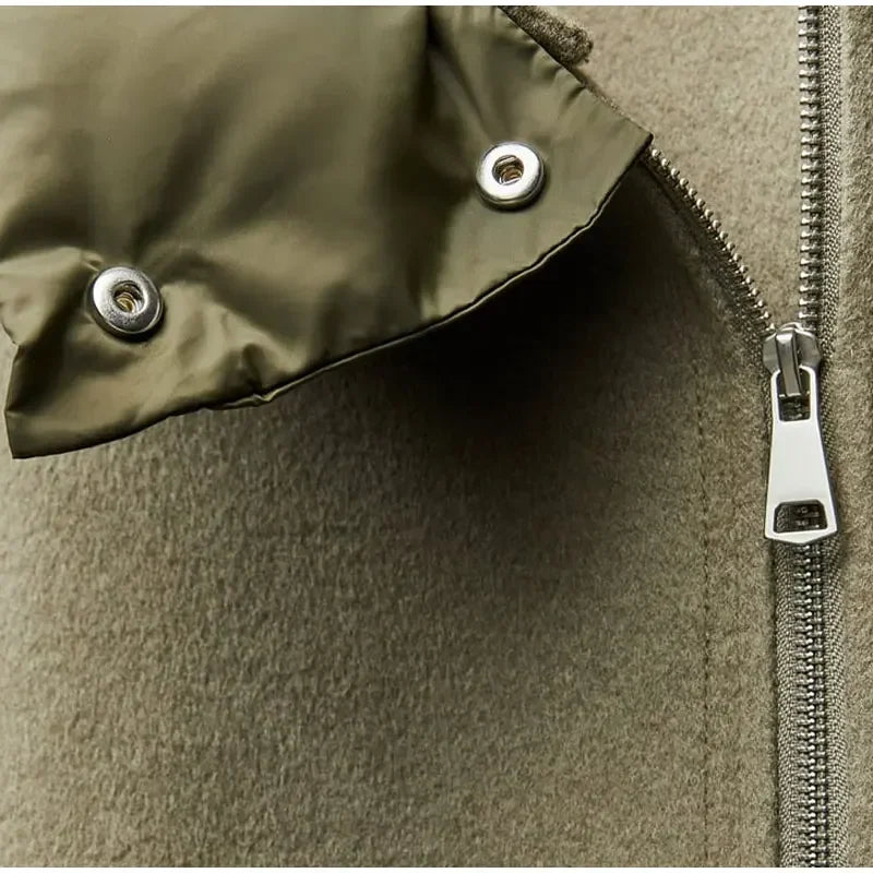 Oversized Zipper Hoodie – Women’s Warm Streetwear