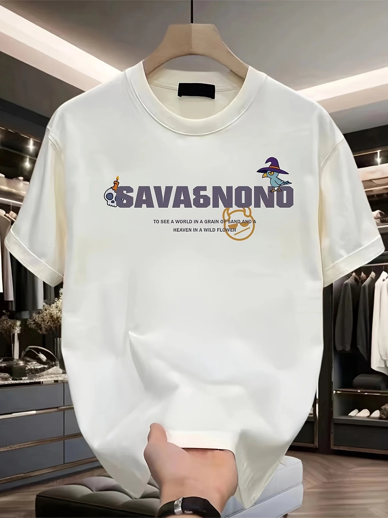 Men’s Heavyweight Cotton Graphic Tee – Breathable & Comfy