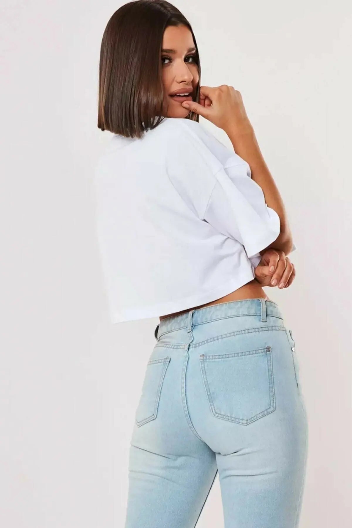 Women’s Cotton Crop Top – Fitness & Yoga