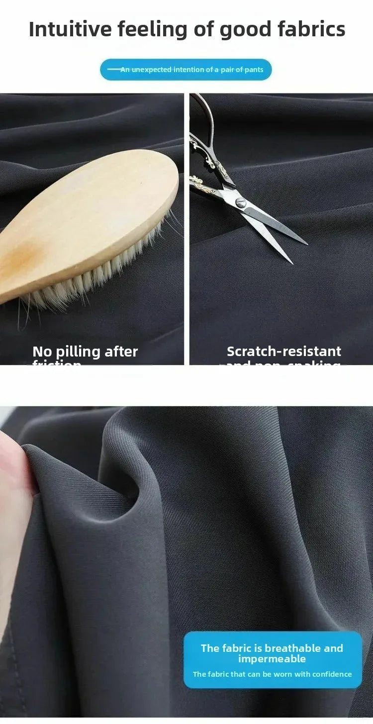 Loose Fit Summer Shorts – Ice Silk Elegance