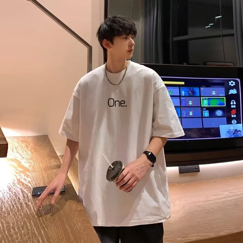 Unisex Oversized Tee – Meaningful Letter Print