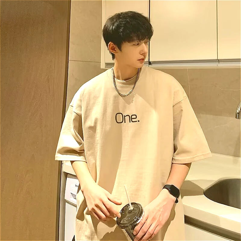 Unisex Oversized Tee – Meaningful Letter Print