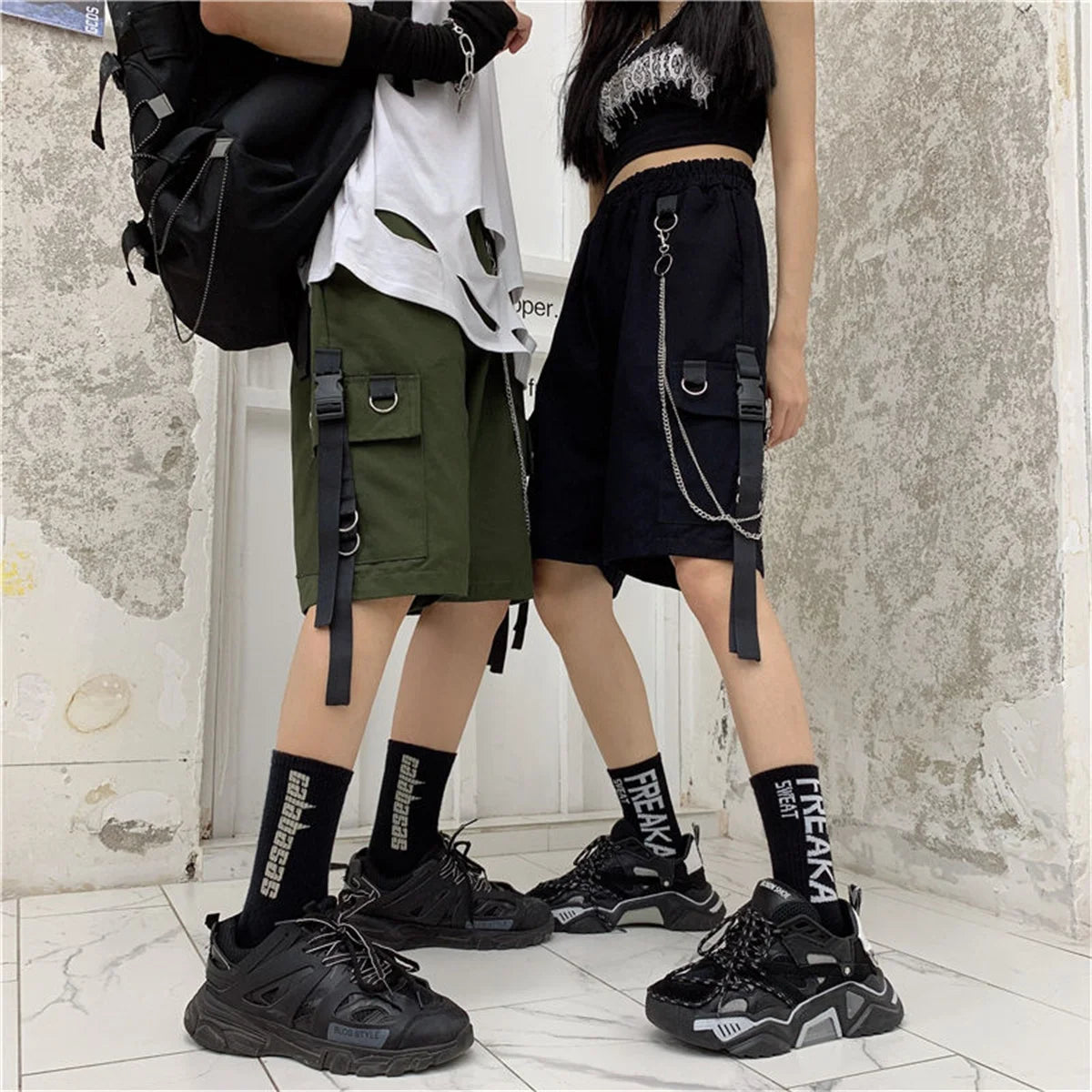 Women's Cargo Shorts – Harajuku Street Style