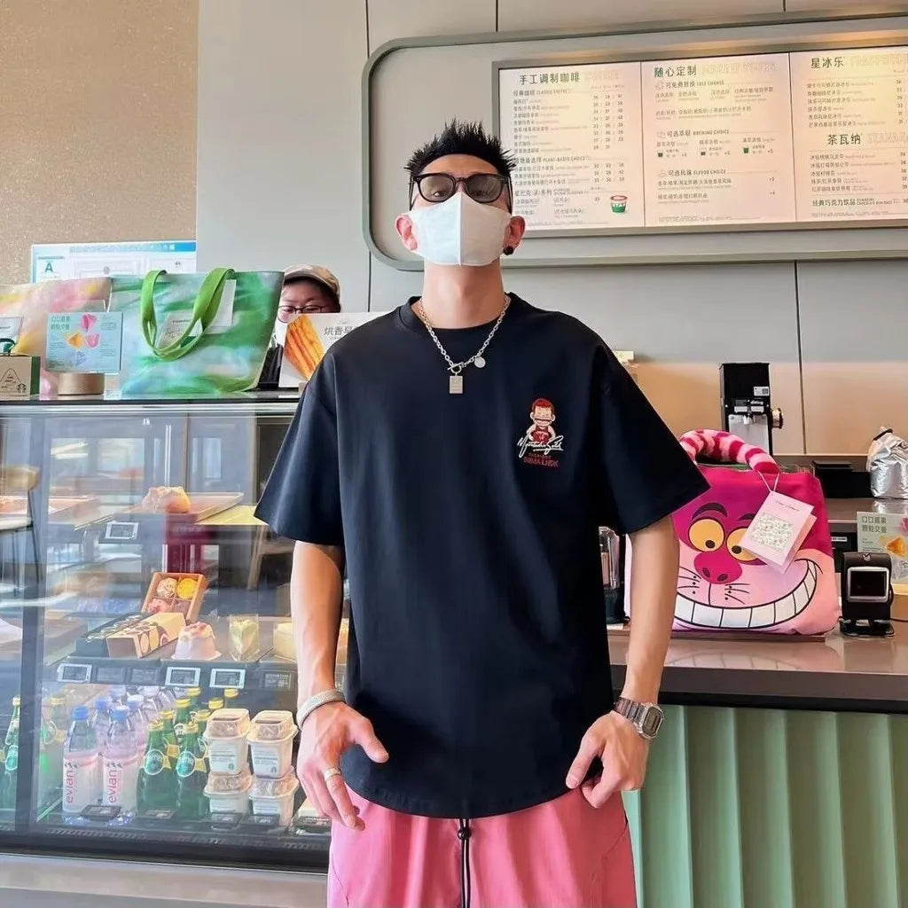 Unisex Oversized Slam Dunk Tee – Casual & Loose