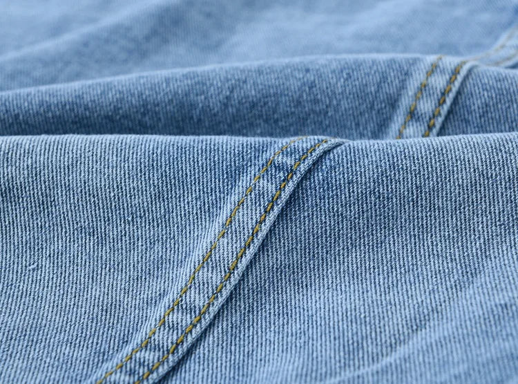 Oversized Denim Jacket – Women’s Korean Style