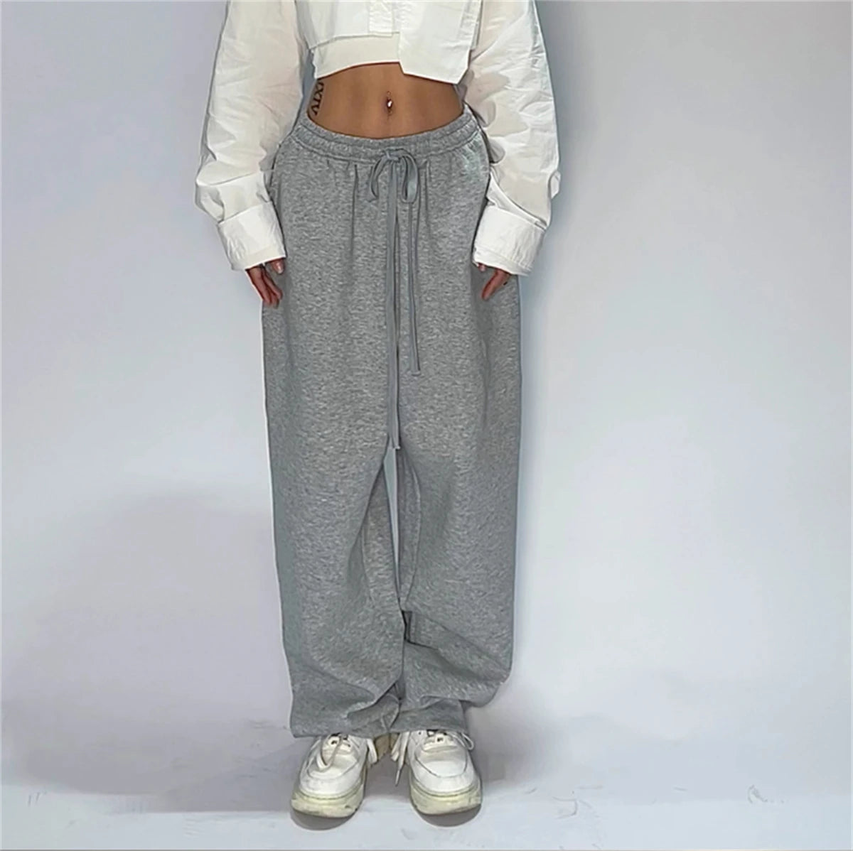 Women's High Waist Joggers – Y2K Street Style