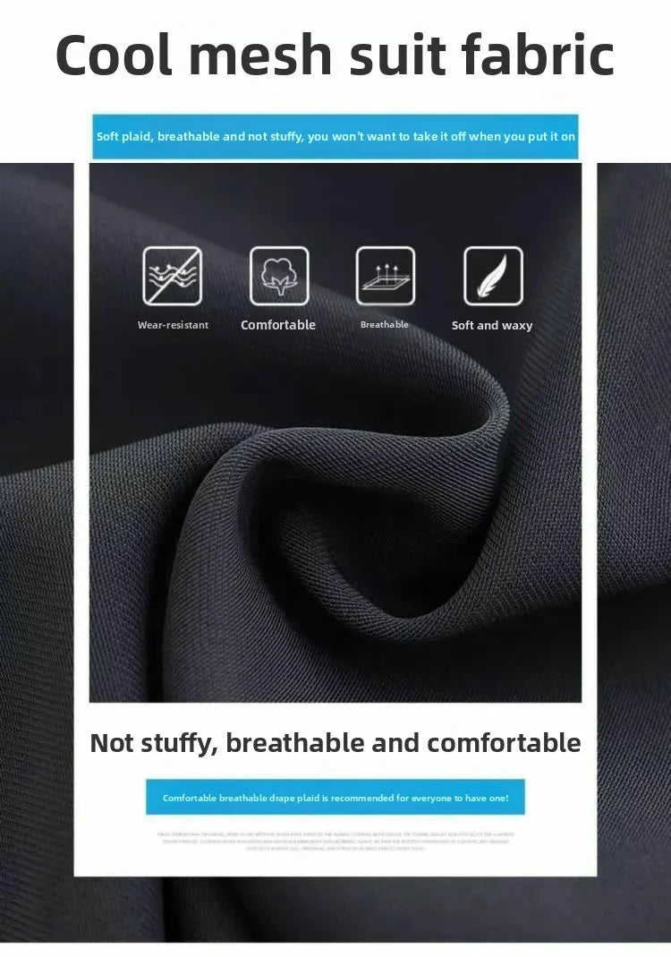 Loose Fit Summer Shorts – Ice Silk Elegance