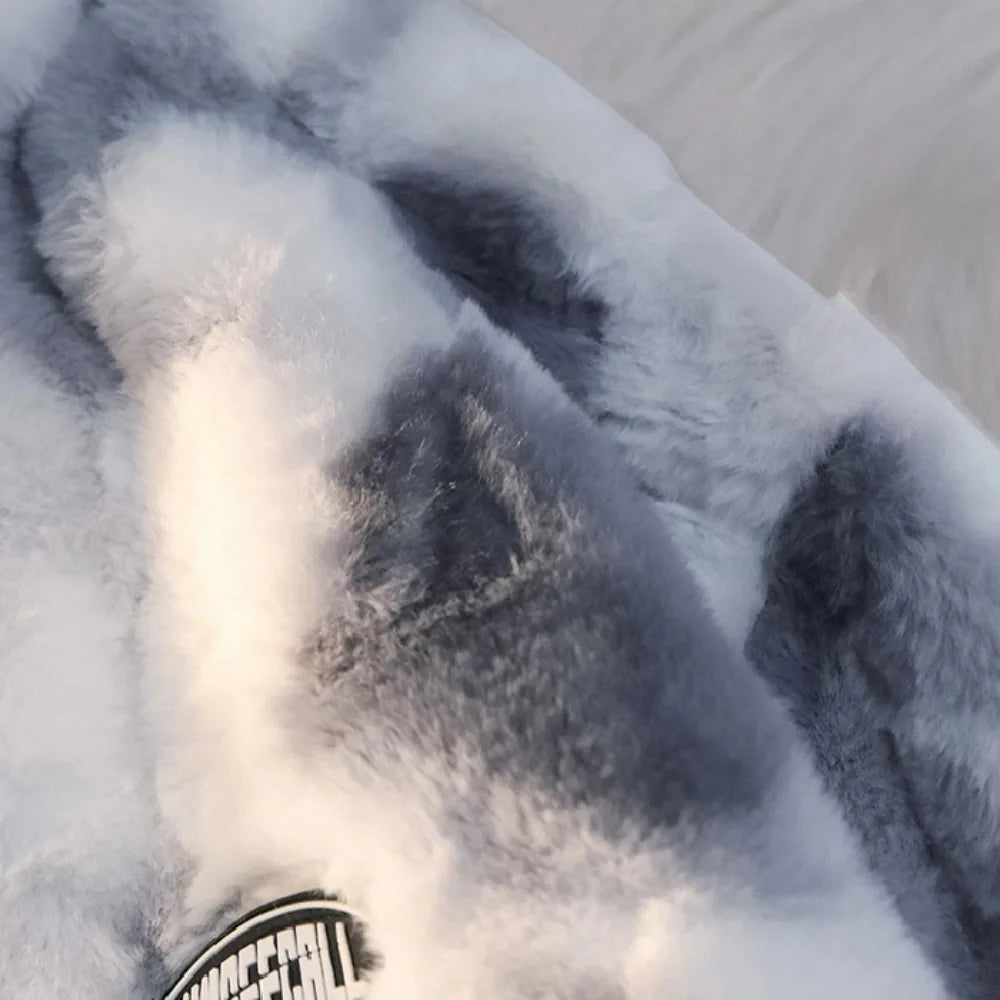 Women’s Plush Zip Jacket – Harajuku Style