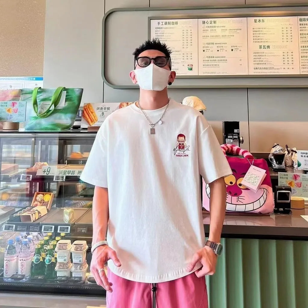 Unisex Oversized Slam Dunk Tee – Casual & Loose