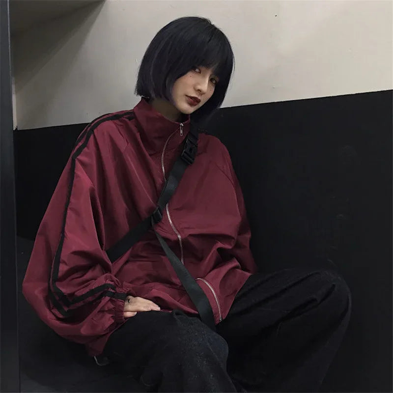 Women’s Lightweight Jacket – Retro Couple Style