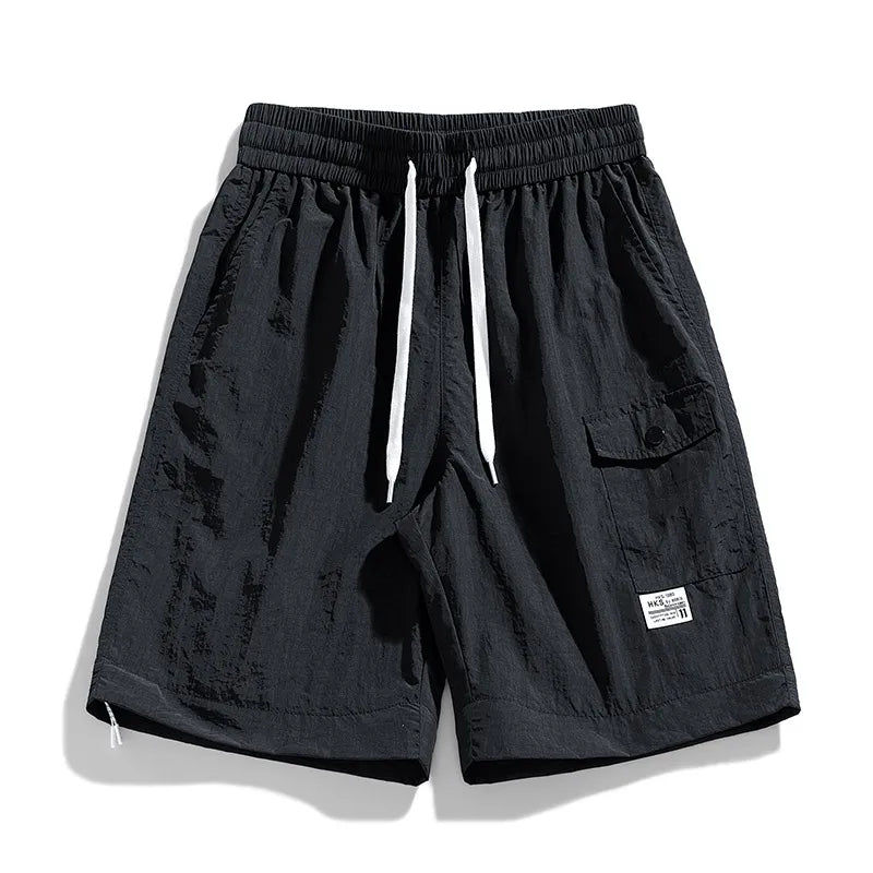 Summer Plus Size Quick-Dry Shorts – Oversized Fit