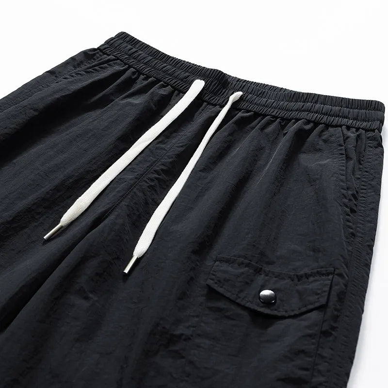 Summer Plus Size Quick-Dry Shorts – Oversized Fit