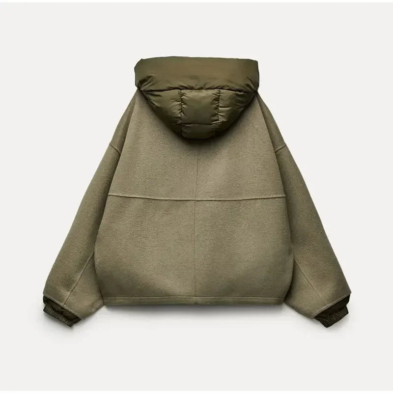 Oversized Zipper Hoodie – Women’s Warm Streetwear